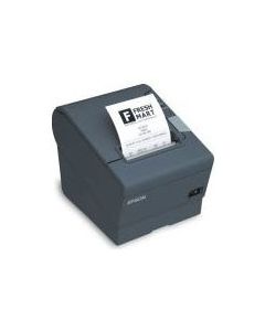 Epson TM T88V - Receipt printer - thermal line - Roll (8 cm) - up to 300 mm/sec - parallel, USB - cutter - dark gray