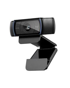 Logitech HD Pro Webcam C920, Widescreen Video Calling and Recording, 1080p Camera, Desktop or Laptop Webcam
