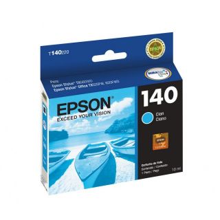Epson T140 - Cyan - original - ink cartridge - for Stylus TX560WD; Stylus Office TX525FW, TX620FWD; WorkForce T42WD, WF-3012