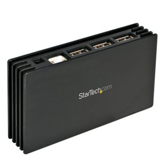 StarTech.com 7 Port USB 2.0 Hub " Portable and Compact " Bus Powered USB 2.0 Extender " USB Multiport Expander (ST7202USB) - Hub - 7 x USB 2.0 - desktop - for P/N: ICUSB2321FIS, ICUSB2322F, ICUSB232IS, SVA5H2NEUA, USB2HAB30AC, USB2HAB50AC