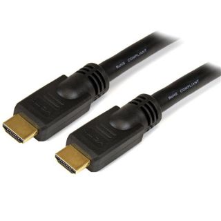 StarTech.com 15m High Speed HDMI Cable Ultra HD 4k x 2k HDMI Cable M/M - HDMI cable - HDMI male to HDMI male - 15 m - shielded - black