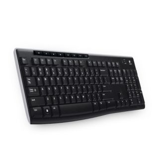 Logitech Wireless Keyboard K270 - Keyboard - wireless - 2.4 GHz