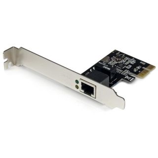 StarTech.com 1 Port PCIe Gigabit Network Server Adapter NIC Card - Dual Profile - Gigabit Desktop Adapter REV E Intel 6 Chip support (ST1000SPEX2) - Network adapter - PCIe low profile - Gigabit Ethernet - for P/N: ET91000SM10, ET91000SM20