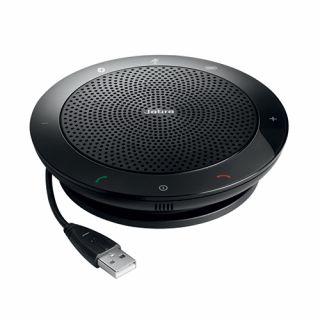 Jabra SPEAK 510+ MS - VoIP desktop speakerphone - Bluetooth - wireless - USB - Certified for Skype for Business