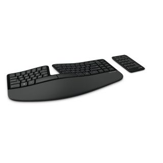 Microsoft Sculpt Ergonomic Keyboard For Business - Keyboard and keypad set - wireless - 2.4 GHz - US