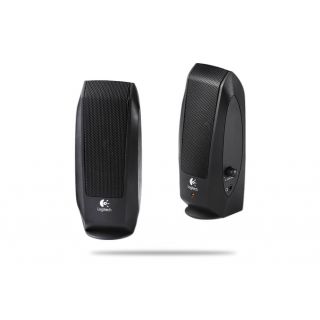 Logitech S-120 - Speakers - for PC - 2.3 Watt (total) - black