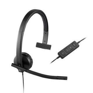 Logitech USB Headset H570e - Headset - on-ear - wired