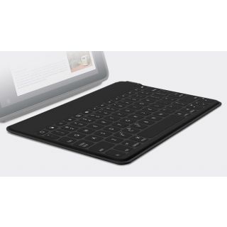 Logitech Keys-To-Go - Keyboard - Bluetooth - waterproof - black - for Apple iPad; iPhone; Apple TV