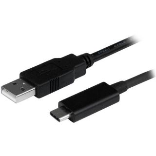 StarTech.com USB C to USB Cable - 3 ft / 1m - USB A to C - USB 2.0 Cable - USB Adapter Cable - USB Type C - USB-C Cable (USB2AC1M) - USB cable - USB-C (M) to USB (M) - USB 2.0 - 1 m - black - for P/N: HB30C1A1CPD, HB30C3A1CFBW, HB30C3AGEPD, HB30C3APDW, HB