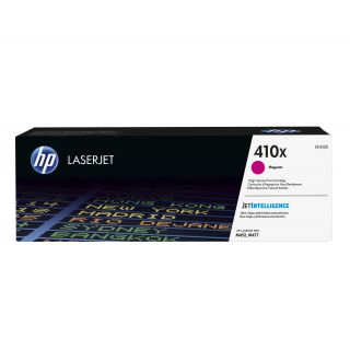 HP 410X - High Yield - magenta - original - LaserJet - toner cartridge (CF413X) - for Color LaserJet Pro M452, MFP M377, MFP M477