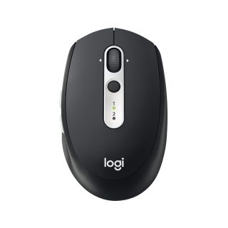Logitech M585 Multi-Device - Mouse - right-handed - optical - 7 buttons - wireless - Bluetooth, 2.4 GHz - USB wireless receiver - graphite