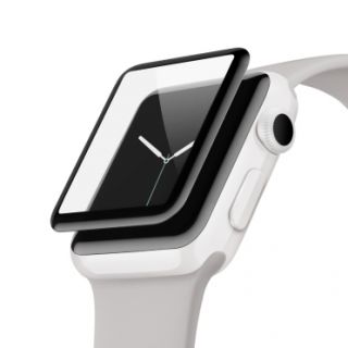 Belkin ScreenForce UltraCurve - Screen protector for smart watch - glass - for Apple Watch (38 mm, 38 mm)