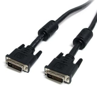 StarTech.com 10 ft DVI-I Dual Link Digital Analog Monitor Cable M/M - DVI cable - dual link - DVI-I (M) to DVI-I (M) - 3.05 m - black - for P/N: AGPVID5500A, DVIEXTAA6IN, ST121UTPDVGB, SV231DVIUA, USB3VDOCKD