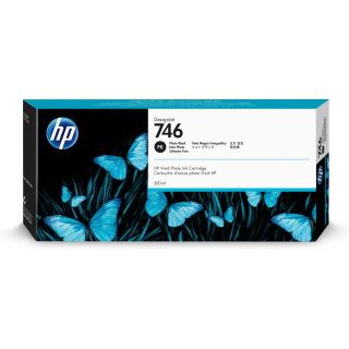 HP 746 - 300 ml - photo black - original - DesignJet - ink cartridge - for DesignJet HD Pro MFP, Z6, Z6dr, Z9+, Z9+dr