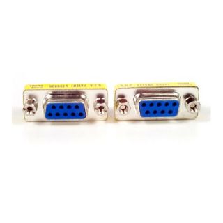 StarTech.com Slimline DB9 Serial Gender Changer - F/F - Serial gender changer - DB-9 (F) to DB-9 (F) - GC9SF - Serial gender changer - DB-9 (F) to DB-9 (F) - for P/N: ICUSB2324852, ICUSB422, NETRS232, NETRS2321P, NETRS2321POE, NETRS2322P, NETRS232485W