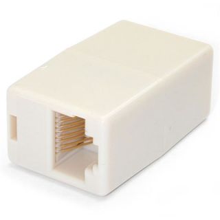 StarTech.com Cat5e RJ45 Modular Inline Coupler - modular inline coupler - Ethernet coupler - cat5e coupler - Network coupler - RJ-45 (F) to RJ-45 (F)
