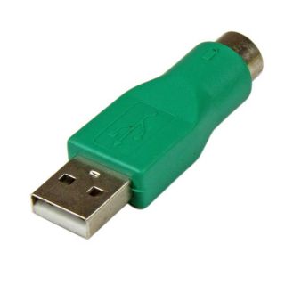StarTech.com Replacement PS/2 Mouse to USB Adapter F/M - use with PS/2 and USB capable mouse only (GC46MF) - Mouse adapter - PS/2 (F) to USB (M)