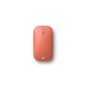 Microsoft Modern Mobile Mouse - Mouse - right and left-handed - optical - 3 buttons - wireless - Bluetooth 4.2 - peach