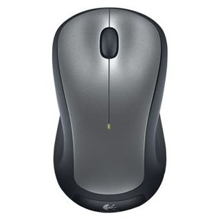 Logitech M310 - Mouse - right and left-handed - laser - wireless - 2.4 GHz - USB wireless receiver - silver
