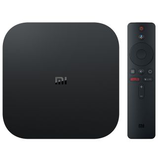 Mi Box S Xiaomi Original - 4K Ultra HD Android TV with Google Voice Assistant & Direct Netflix Remote Streaming Media Player US Plug